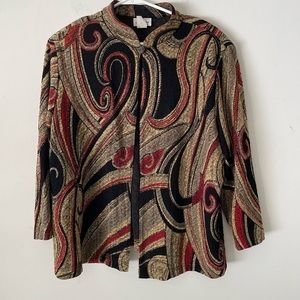J.T. Collection woman’s petite blouse jacket. Vintage size 20wp